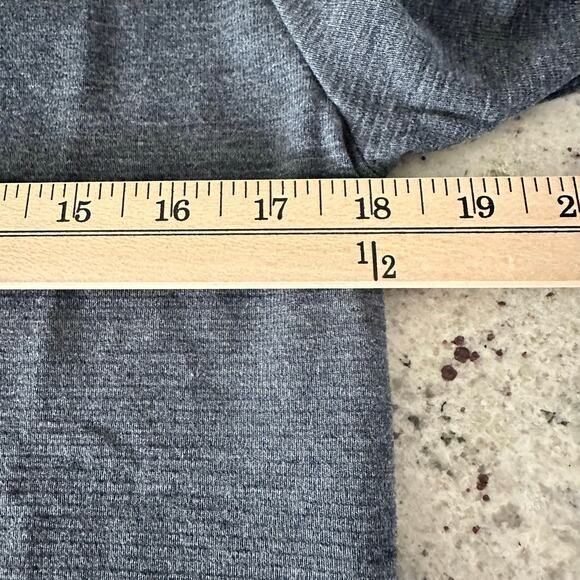 Level Ten Gray pull over long sleeve thick tee shirt size S - Picture 8 of 8